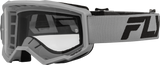 Antiparra Focus Fly Racing Plata/Blanco