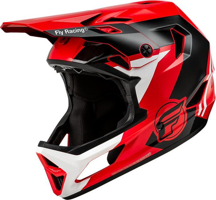 Casco Fly Racing Rayce Rojo/Negro