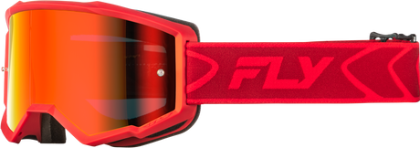 ZONE GOGGLE RED/CRIMSON W/ RED MIRROR/SMOKE LENS