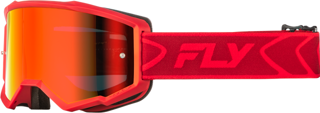 ZONE GOGGLE RED/CRIMSON W/ RED MIRROR/SMOKE LENS