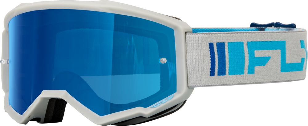 Antiparra Zone Fly Racing Plata/Azul