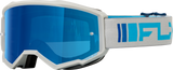 Antiparra Zone Fly Racing Plata/Azul