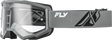 FOCUS GOGGLE GREY/BLACK W/ CLEAR LENS