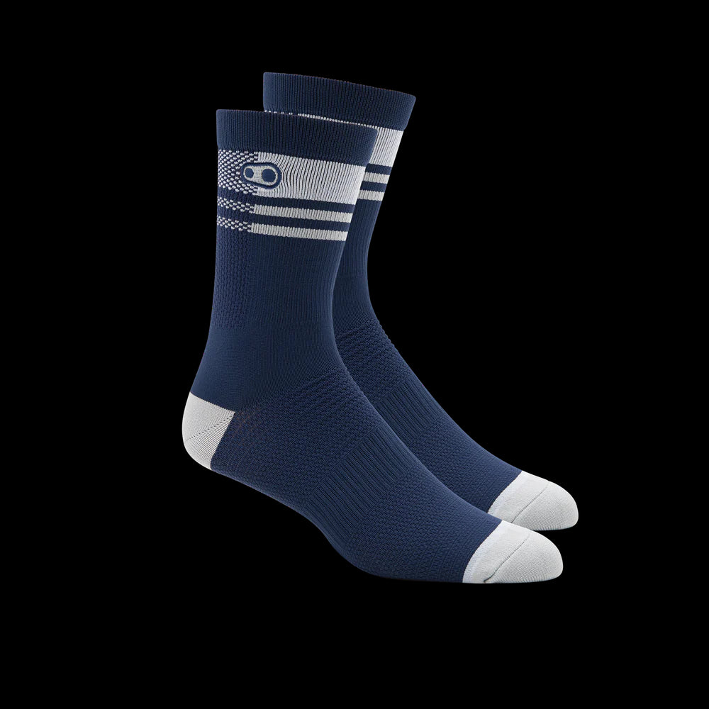 Calcetines Crankbrothers Icon Mtb Navy Blue / White