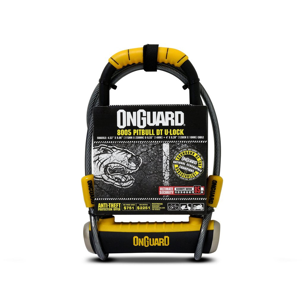 Candado U-Lock Pitbull Dt 115mm X 230mm