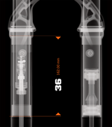 Horquilla Fox 2026 36 K, Float, 29In, F-S 160 Grip X2 Shiny Orange