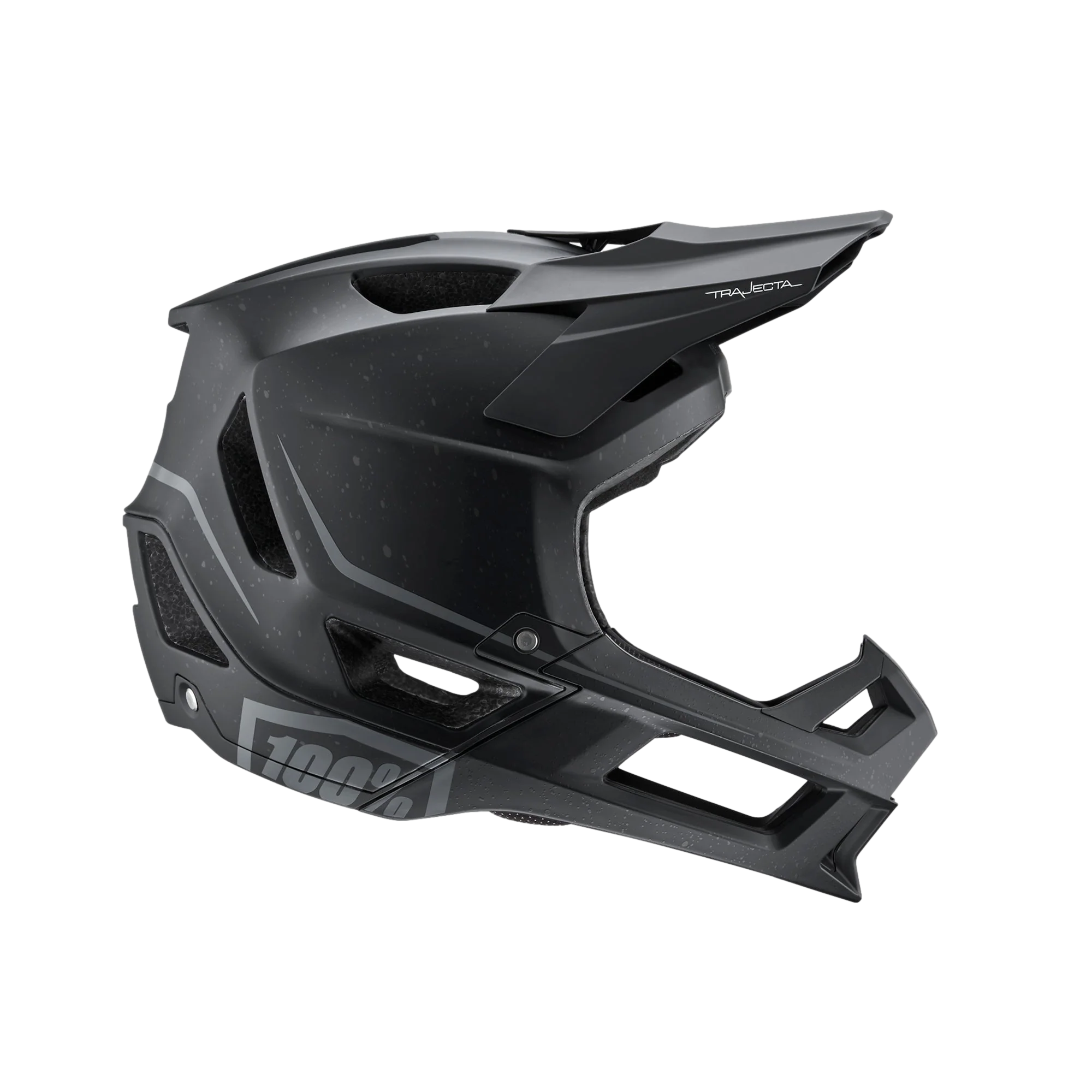 Casco 100% Trajecta Black – Cross Mountain