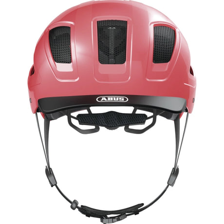 Casco Bicicleta Abus Hyban 2.0 Livi Coral
