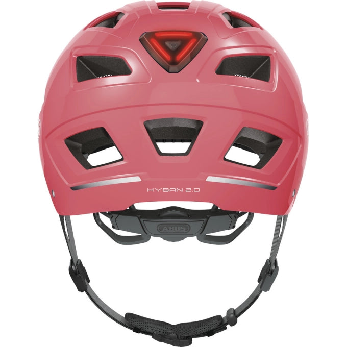 Casco Bicicleta Abus Hyban 2.0 Livi Coral