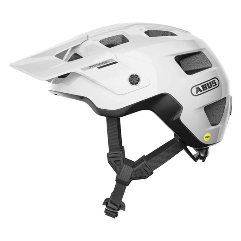 Casco Bicicleta Abus Modrop Blanc Polar