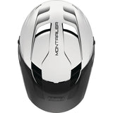 Casco Bicicleta Abus Montrailer Blan Pola