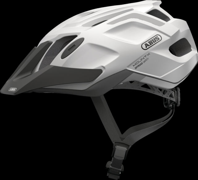 Casco Bicicleta Abus Mountk Blan Nieve