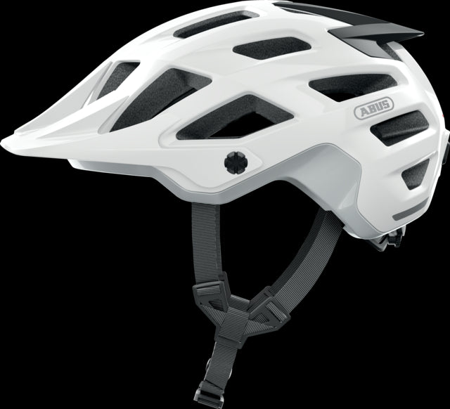 Casco Bicicleta Abus Moventor Blan Pola