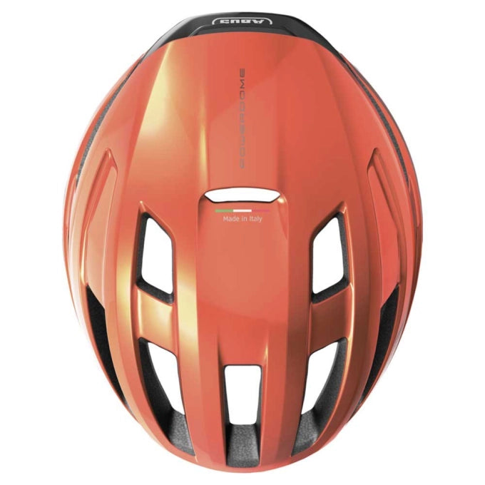 Casco Bicicleta Abus Powerdome Naranja
