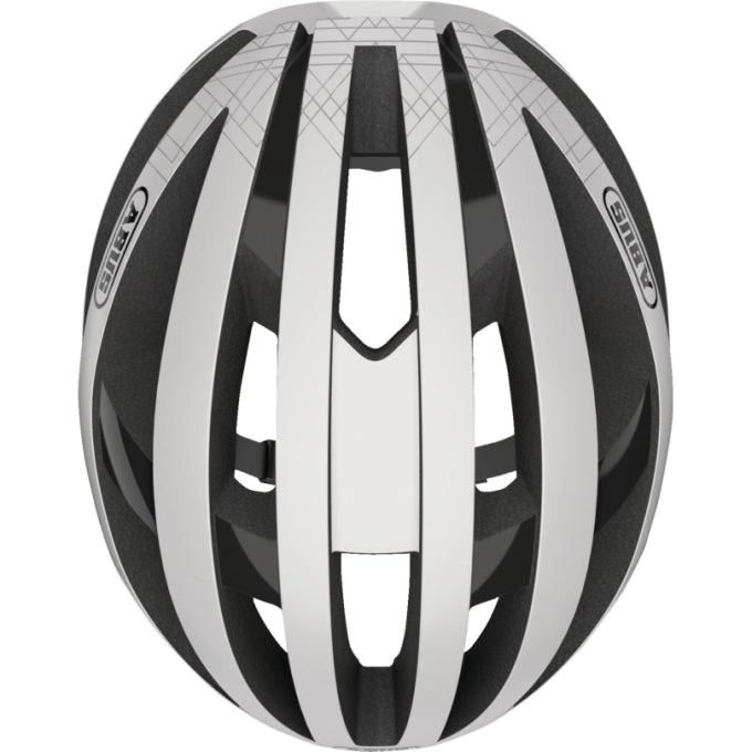 Casco Bicicleta Abus Viantor Blan Pola