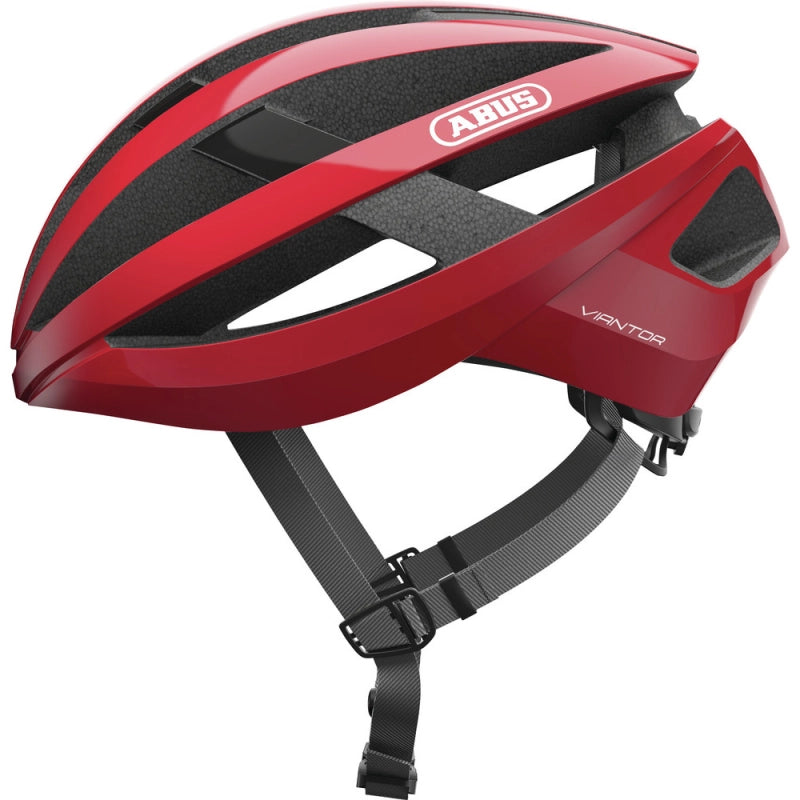 Casco Bicicleta Abus Viantor Rojo Racing