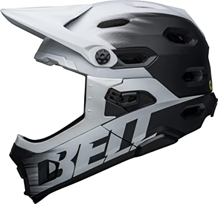 Casco Bell Super Dh Mips Negro/Blanco