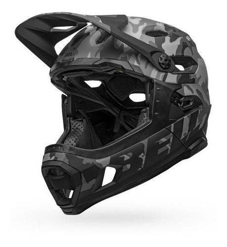 Casco Bell Super Dh Mips Negro/Camo