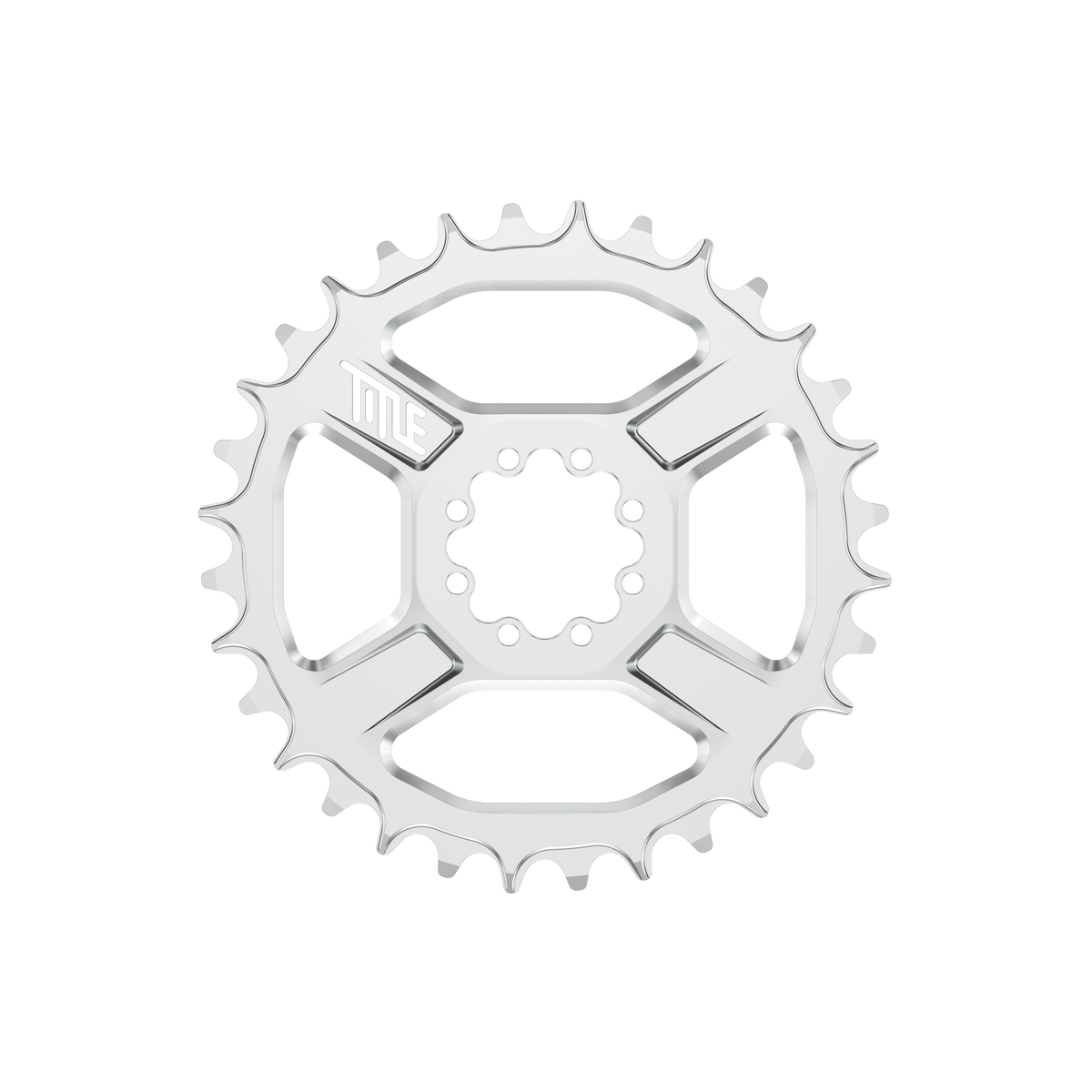 Plato Title CR1 8-Bolt de aluminio 7075 T6
