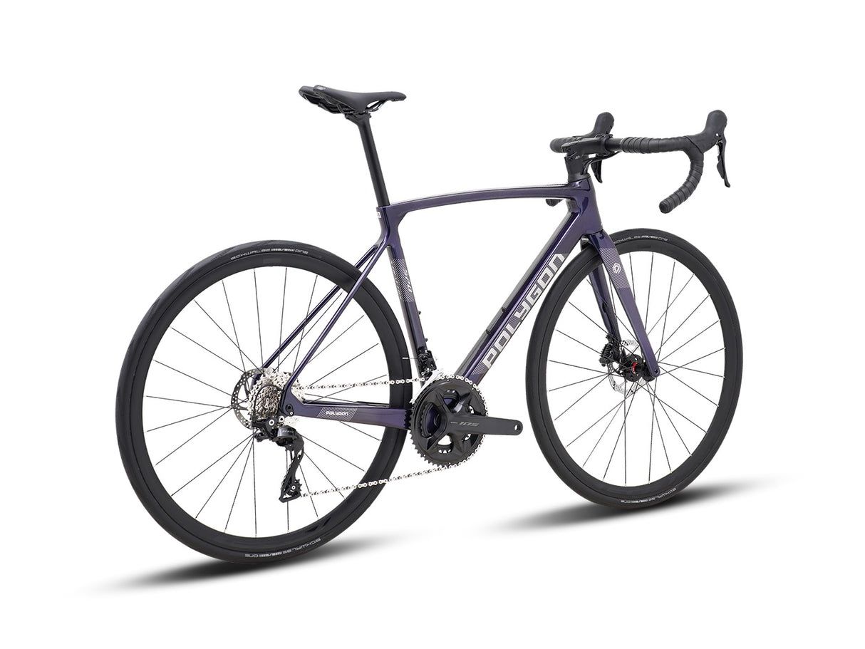 Bicicleta Ruta Polygon Strattos S7D Purple/Blk - 105 12V (Copia)
