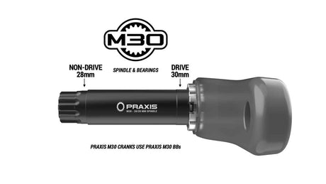 Volante Praxis Dh9 165Mm Largo Caja 73Mm