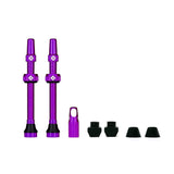 Kit Valvulas Tubeless Muc-Off 60Mm Púrpura