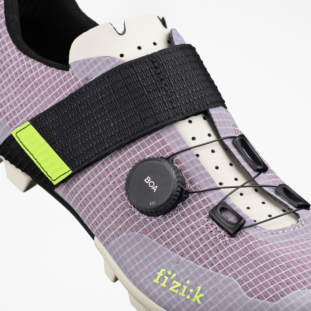 Zapatillas De Bicicleta Fizik Vento Ferox Carbon Lila