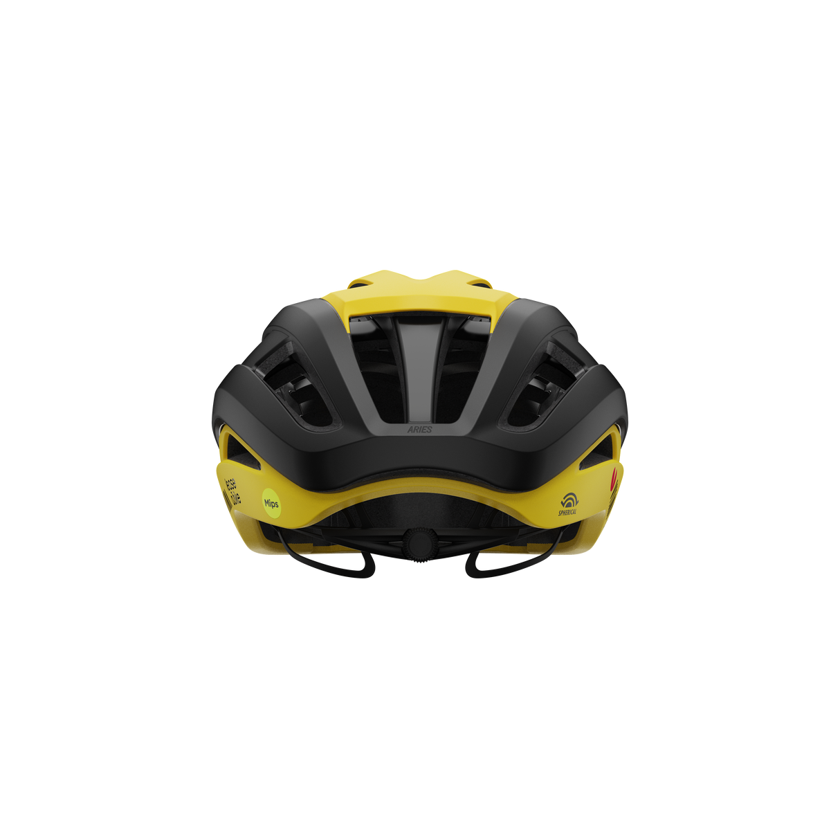 Casco Giro Aries Spherical Team Visma Black/Yellow