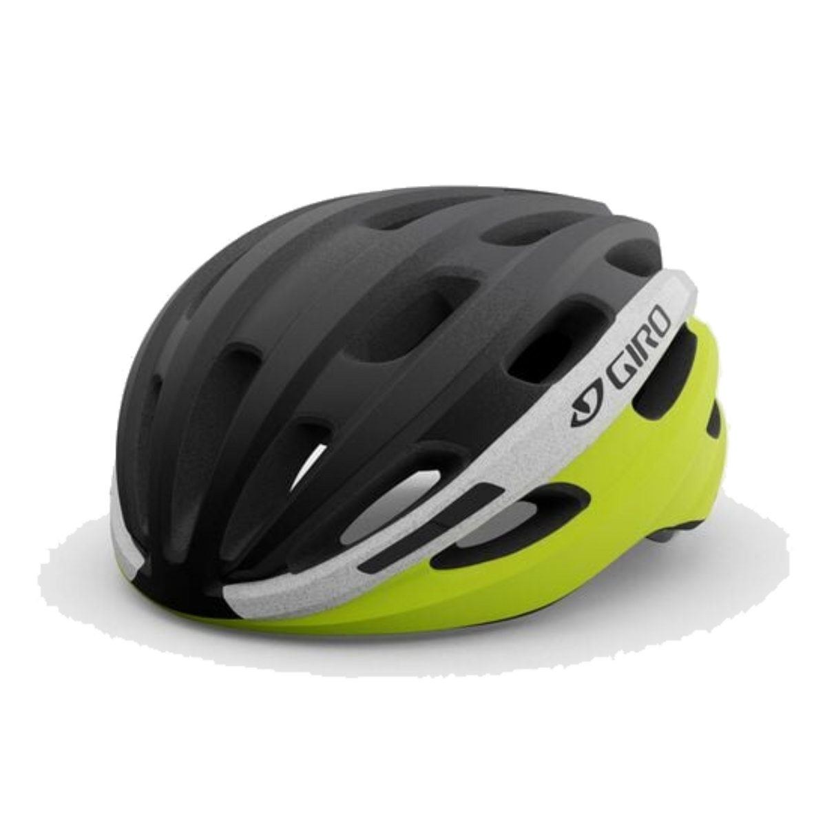Casco Giro Isode Mat Black Fade High Yellow Talla Universal