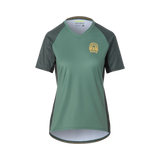Jersey Giro Roust W Grey Green Wavy