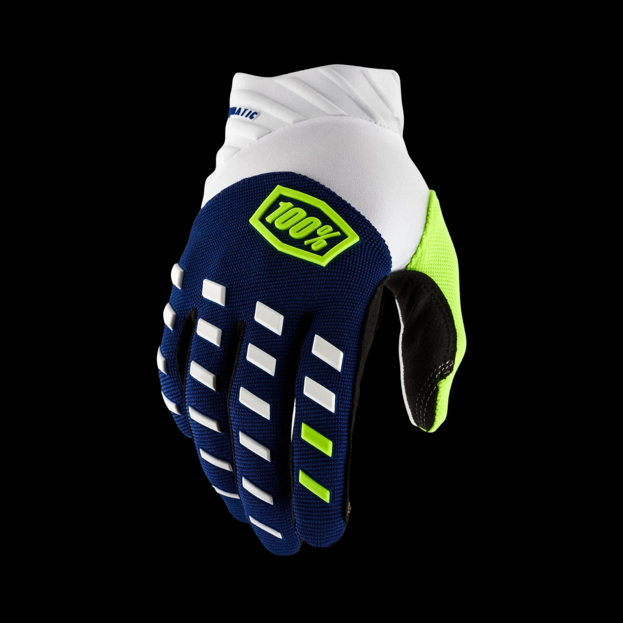 Guantes 100% Airmatic Navy/White