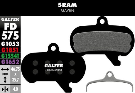 Galfer Pastillas Sram Maven Standard