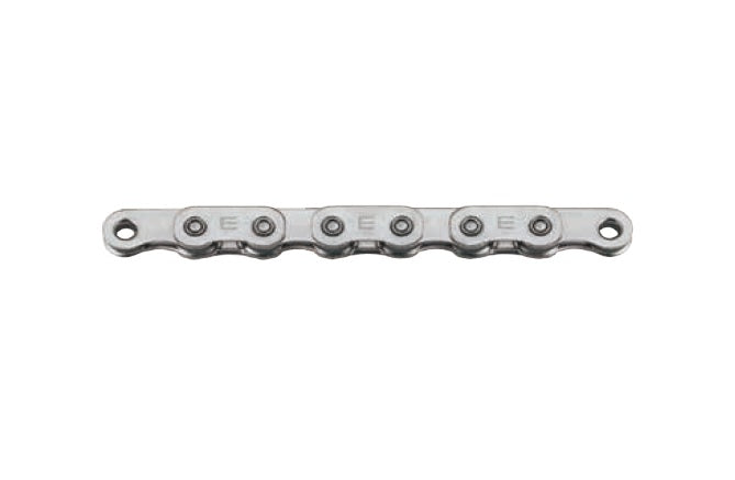 Sunrace Cadena Cn12E1 Flat Top 12V 126 Eslabones Q/Link Plateada