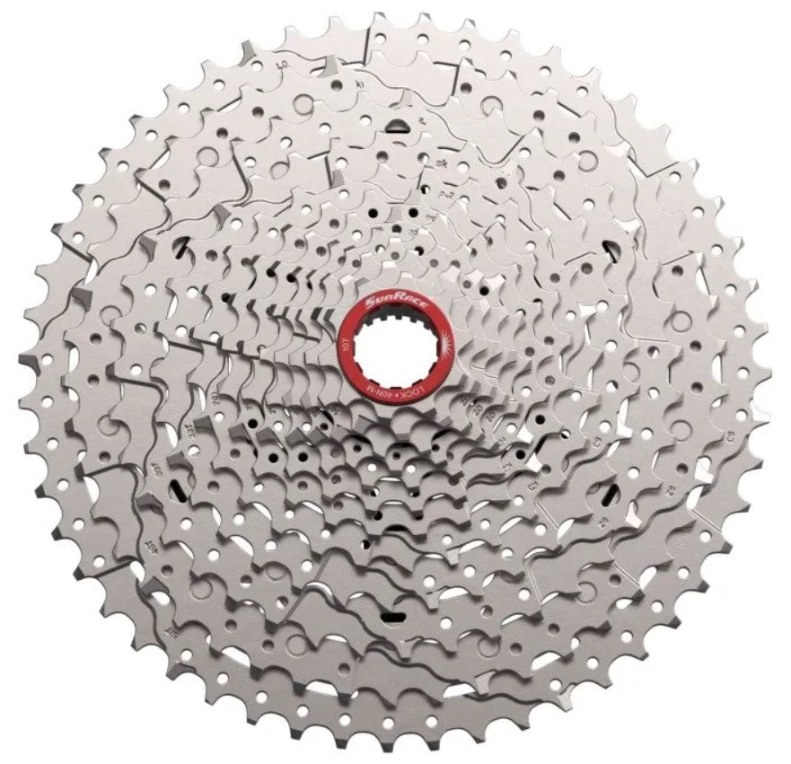 Sunrace Pinon Mz930 12V 10-51T (Ms) Plateado