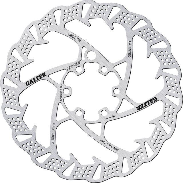 Galfer Rotor Disc Shark 160mm