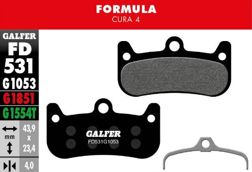 Galfer Pastillas Formula Cura 4 Standard
