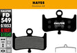 Galfer Pastillas Hayes Dominion A4 Advanced