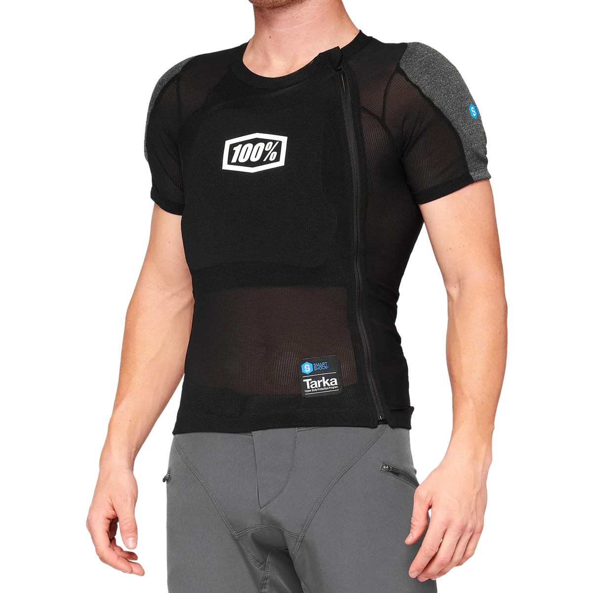 Camiseta Tarka Manga Corta – Unisex, Negra, Cómoda Para Entrenar