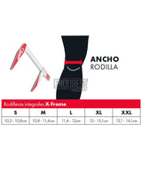 Rodilleras Leatt X-Frame Par