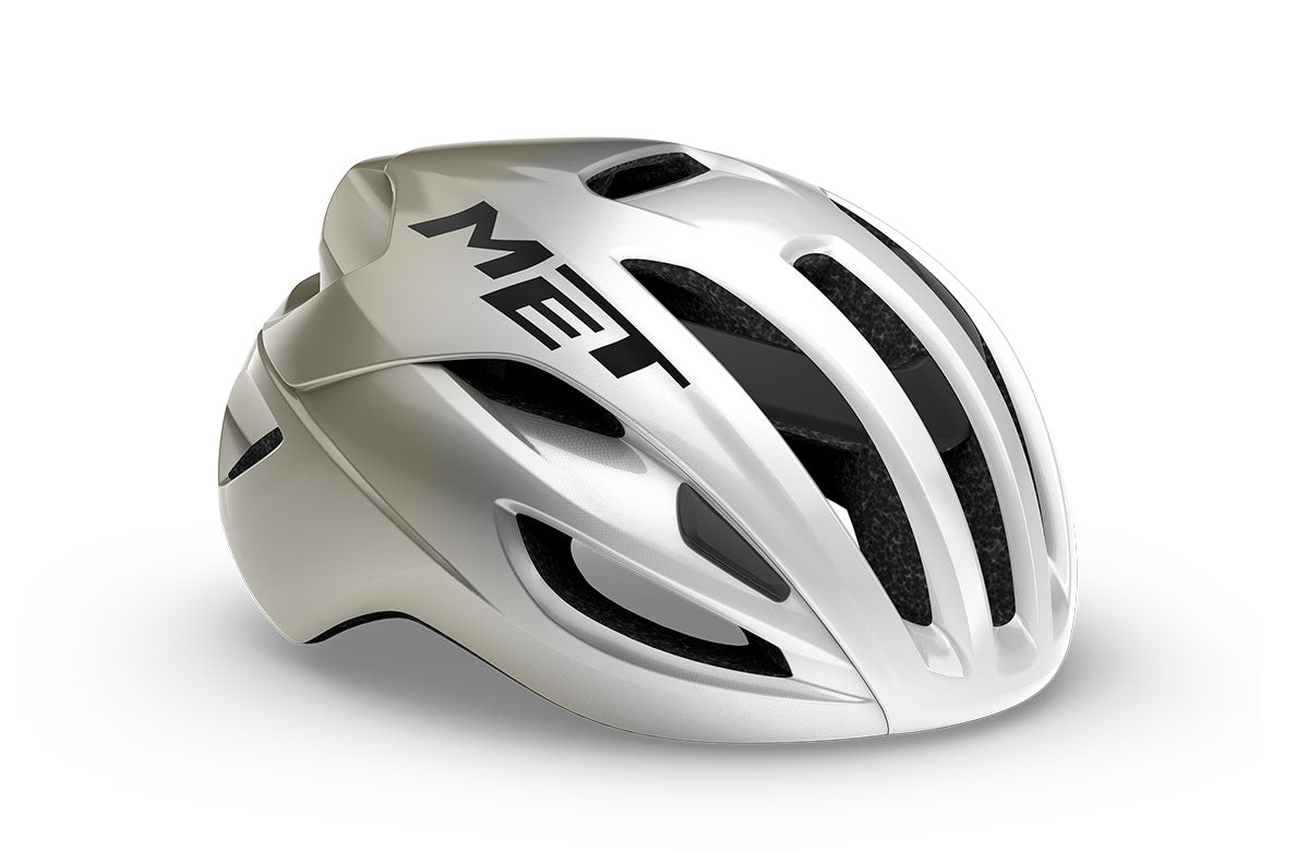 Casco Met Rivale Mips Silver Gray Glossy