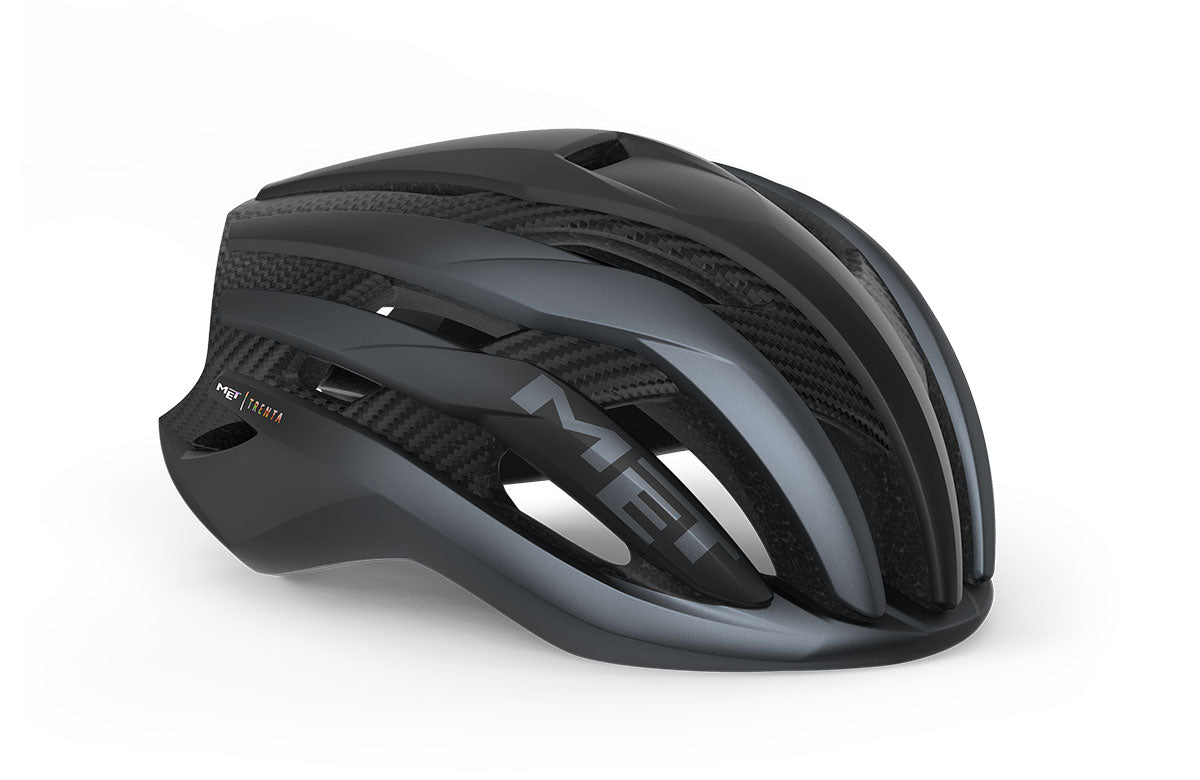Casco Met Trenta 3K Carbon Mips Black Matt