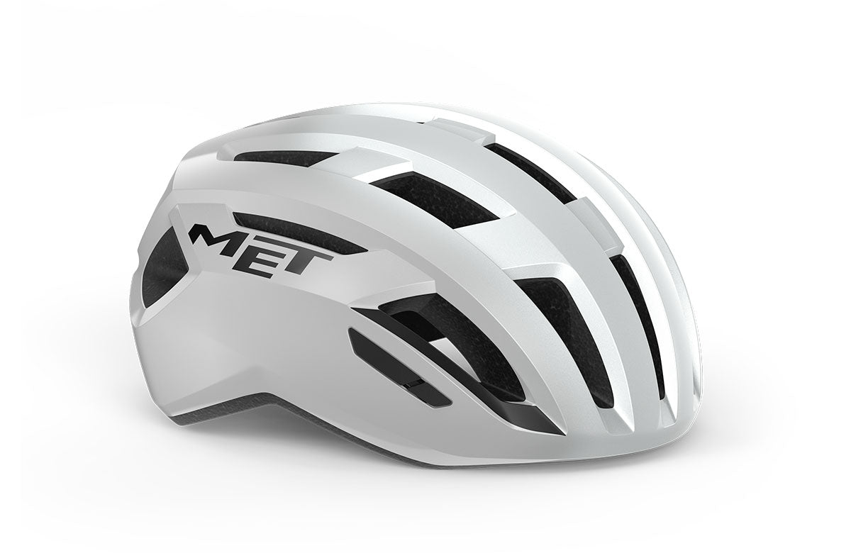 Casco Met Vinci Mips Whitesilver Glossy