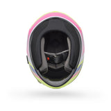 Casco Moto Calle Qualifier Chasm Amarillo/Rosado Certificado QR Bell