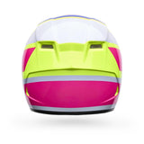 Casco Moto Calle Qualifier Chasm Amarillo/Rosado Certificado QR Bell