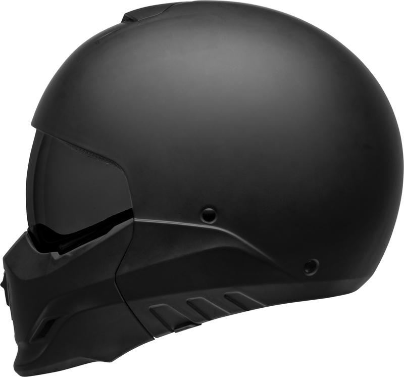 Casco Moto Calle Broozer Negro Mate Certificado QR Bell