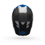 Casco Moto Spherical Moto-10 Azul/Negro Certificado QR Bell