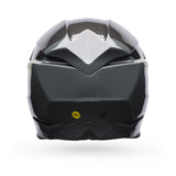 Casco Moto Spherical Moto-10 Gris/Amarillo Certificado QR Bell
