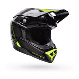 Casco Moto Spherical Moto-10 Gris/Amarillo Certificado QR Bell