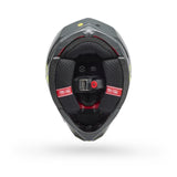 Casco Moto Spherical Moto-10 Gris/Amarillo Certificado QR Bell