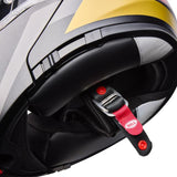 Casco Moto Calle SRT The Good Ride Negro/Rojo Certificado QR Bell